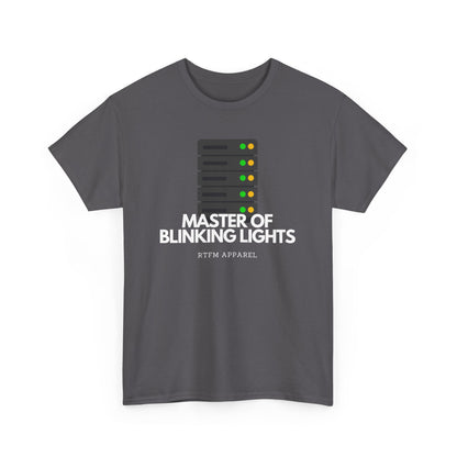Master Of Blinking Lights - Sysadmin, IT, DevOps, Server Rack Funny