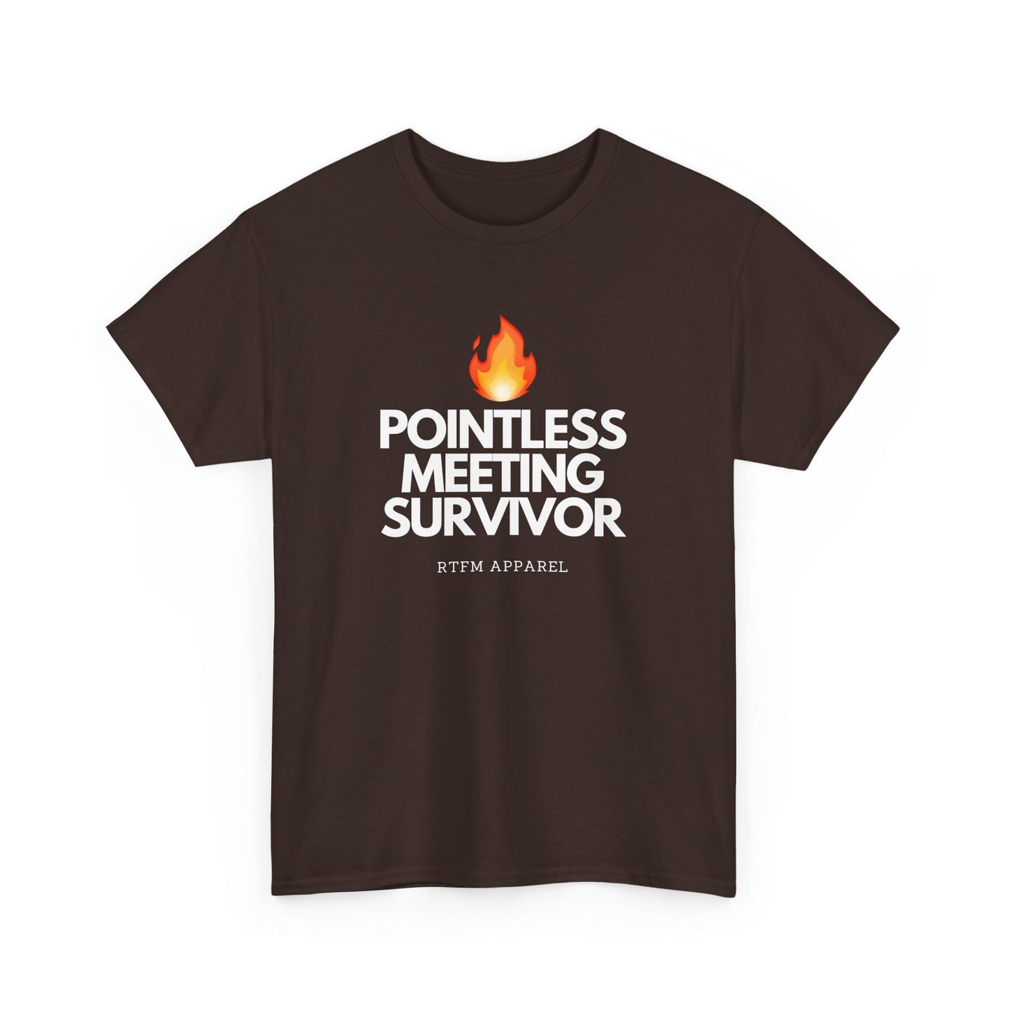 Pointless Meeting Survivor - RTFM, Sysadmin, IT Professional, Tech Humor, Funny Gift