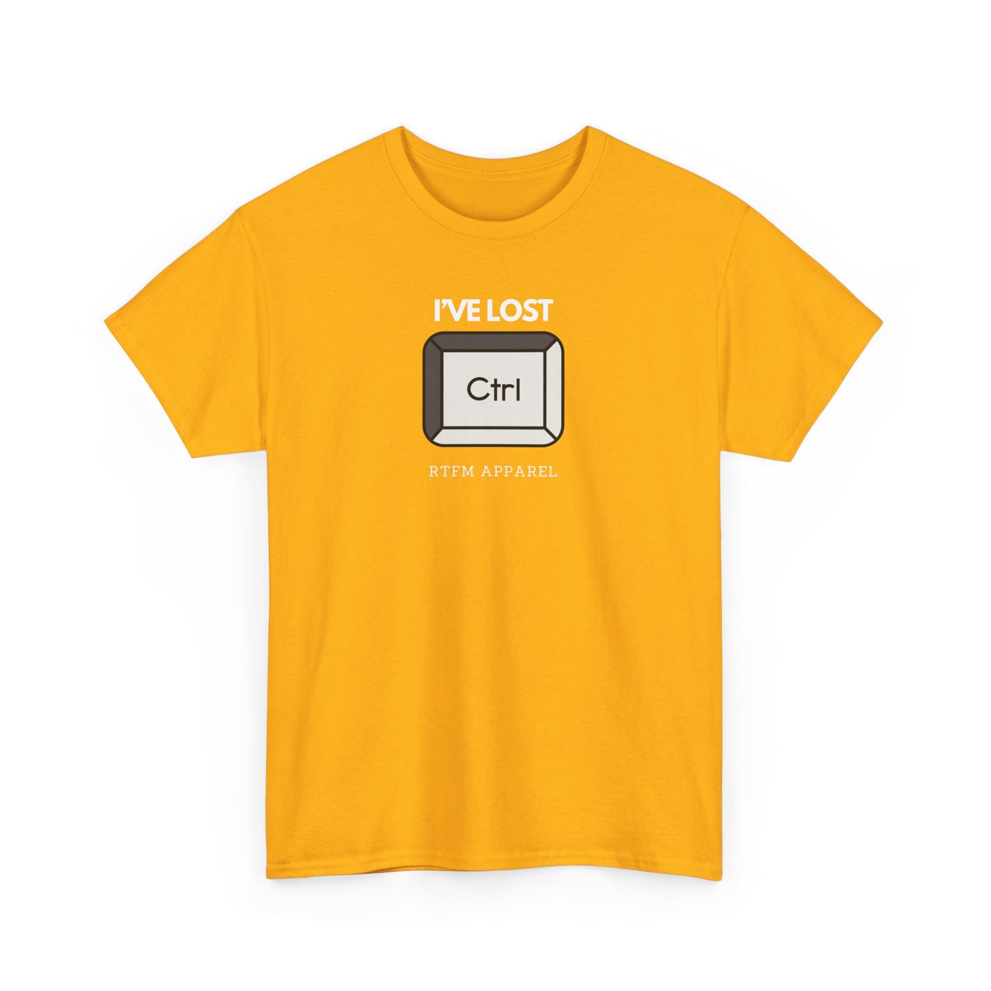 I've Lost Ctrl T-Shirt - Funny Tech, IT, Sysadmin, Geek Humor 2025