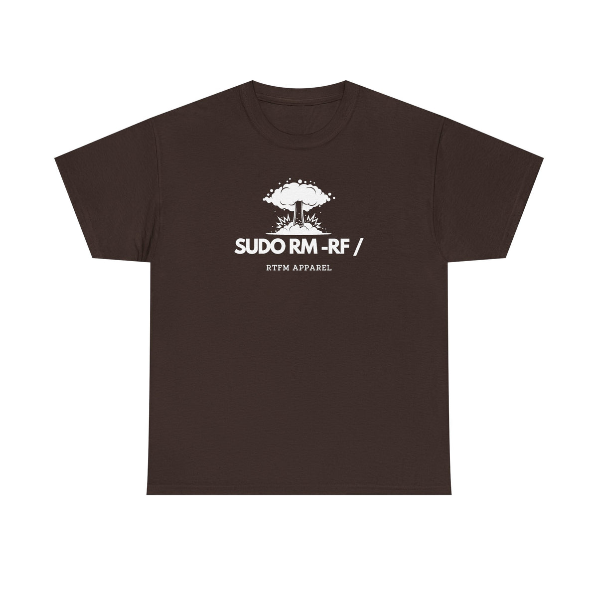 Sudo RM -RF / Explosion Fun — Sysadmin Tee