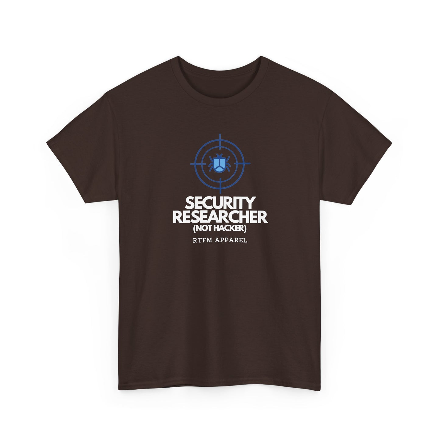 Security Researcher Not Hacker Bug — Cybersecurity Tee