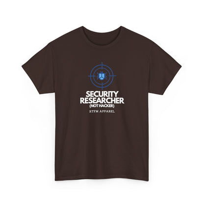 Security Researcher Not Hacker Bug — Cybersecurity Tee