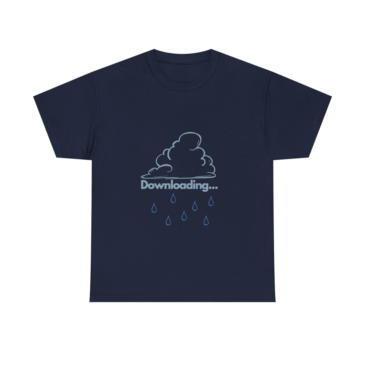 Downloading Cloud Raindrops — Tee