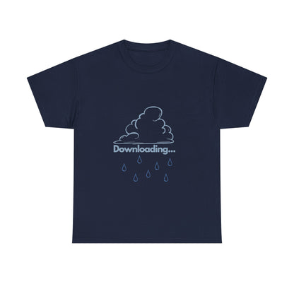Downloading Cloud Raindrops — Tee