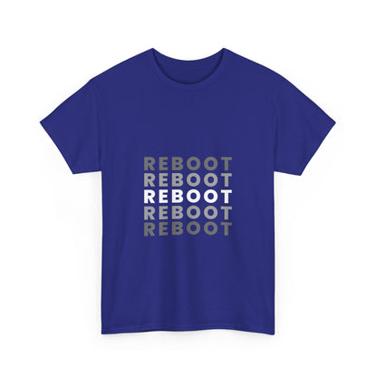 Reboot Reboot Reboot Funny IT Tech Geek T-Shirt