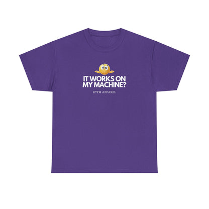 It Works On My Machine? Sysadmin, DevOps, Programmer, Developer, Funny IT Tee