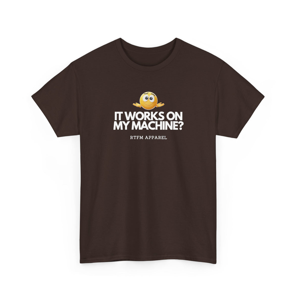 It Works On My Machine? Sysadmin — Developer Tee