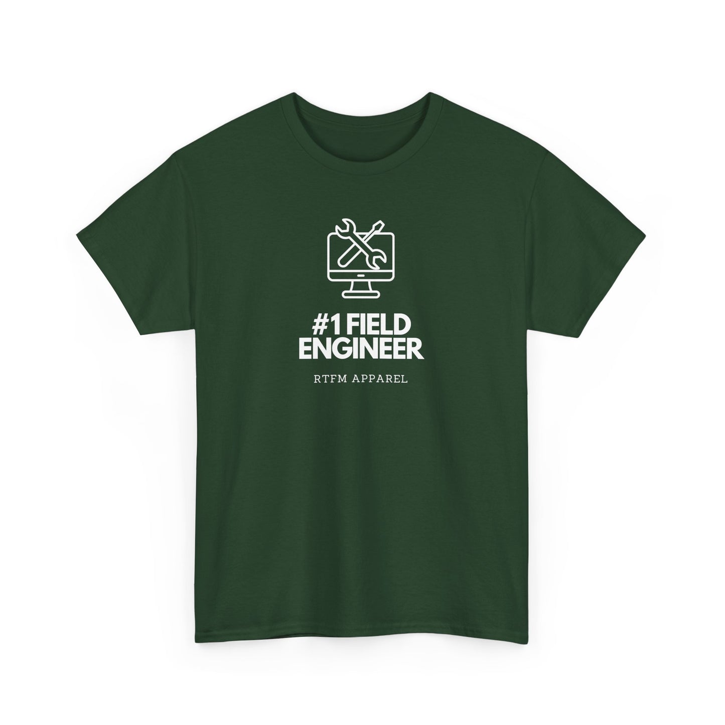 #1 Field Engineer - Tech, Funny, RTFM Apparel, IT, Sysadmin, Geek, Humour