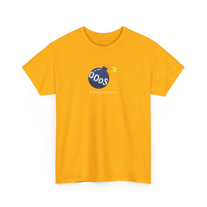 Funny DDOS Bomb Graphic T-Shirt - Cybersecurity, IT, Geek Tech Humor
