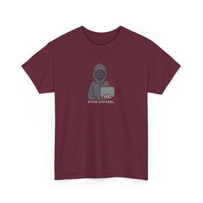 RTFM Apparel Hacker Hoodie Graphic - Tech, IT, Cyber Security Humor Shirt