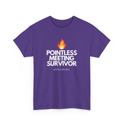 Pointless Meeting Survivor - RTFM, Sysadmin, IT Professional, Tech Humor, Funny Gift