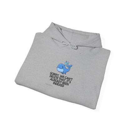 Playful Whale Tech Hoodie - DevOps, Docker, Cloud Fun