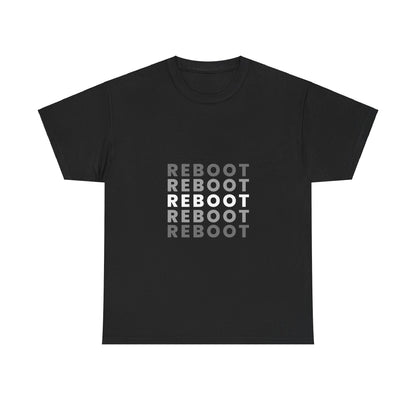 Reboot Reboot Reboot Funny IT Tech Geek T-Shirt