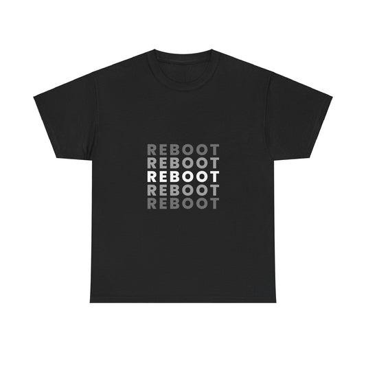 Reboot Reboot Reboot Funny IT Tech Geek T-Shirt