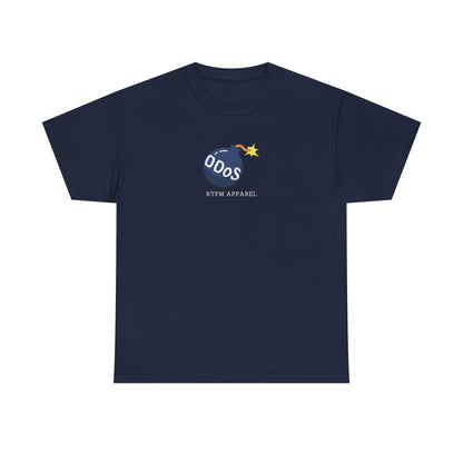 Funny DDOS Bomb Graphic T-Shirt - Cybersecurity, IT, Geek Tech Humor