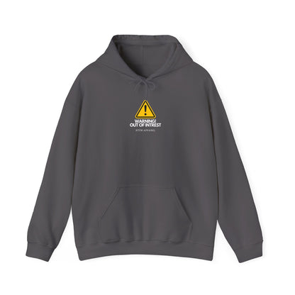 Warning Out Of Interest Funny Tech Hoodie For Cyber Security Professionals