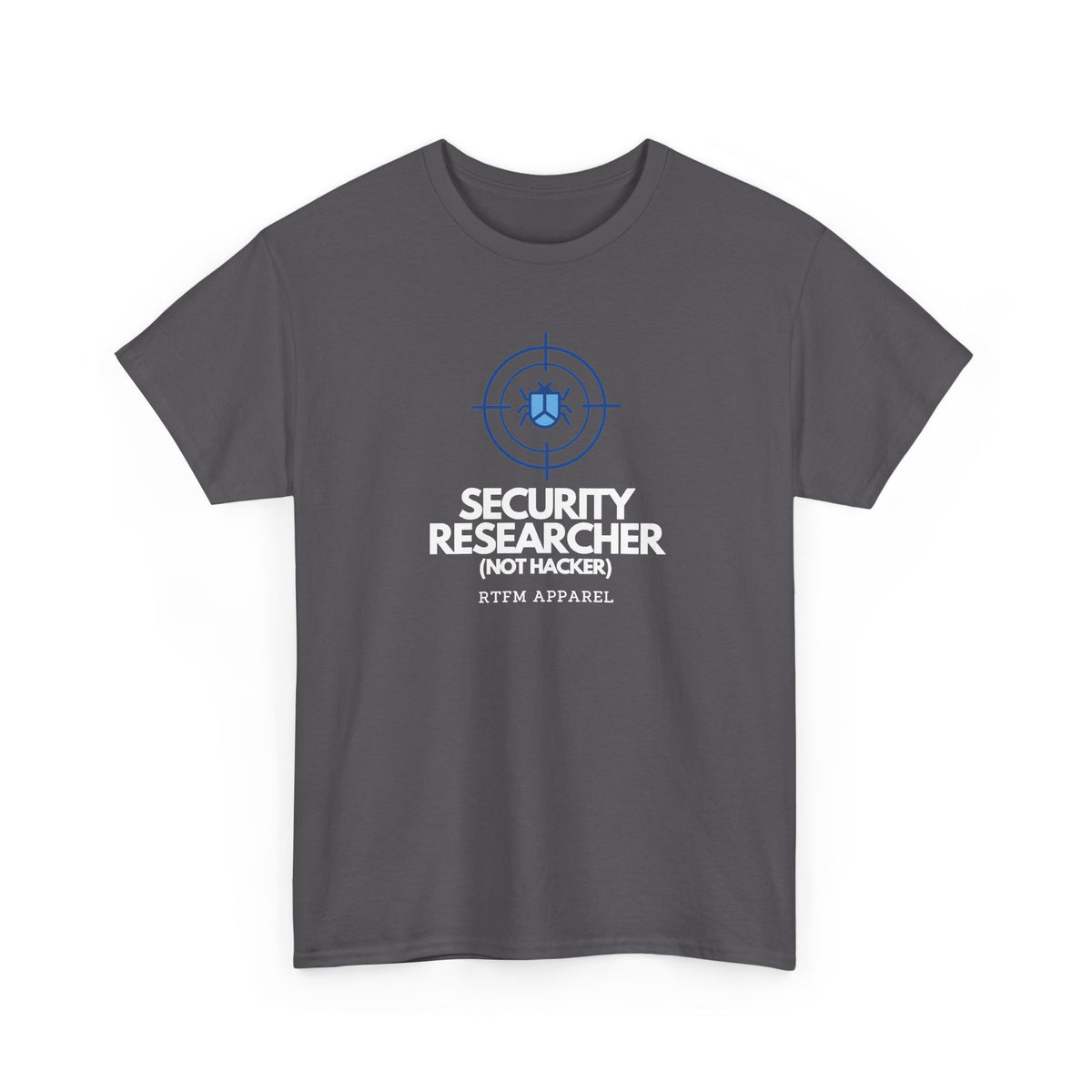 Security Researcher Not Hacker — Cybersecurity Tee