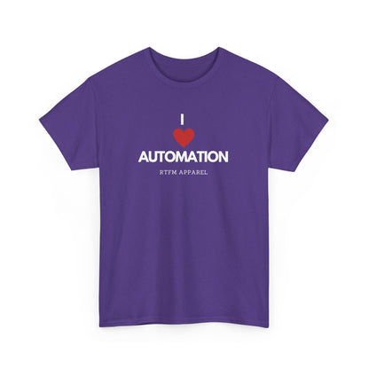 I Love Automation - RTFM Apparel, DevOps Engineer, Tech Humor, IT Professional Gift