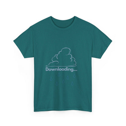 Downloading Cloud Raindrops - Tech Geek Humor