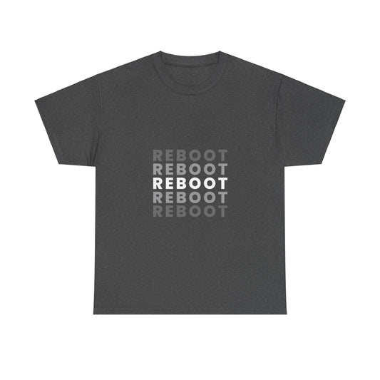 Reboot Reboot Reboot Funny IT Tech Geek T-Shirt