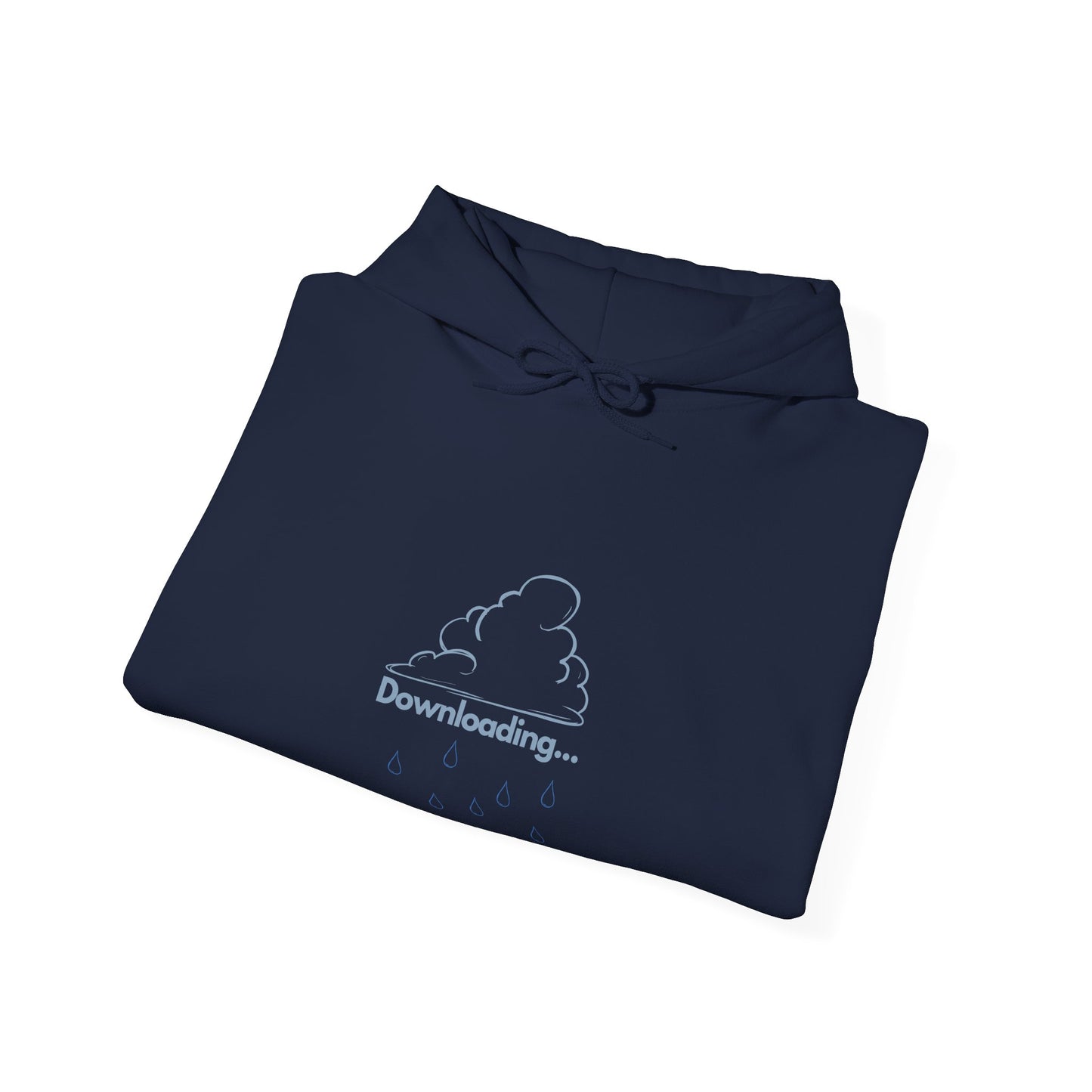 Downloading Cloud Hoodie - Geek Tech Humor IT Professionals