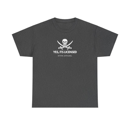 Yes, It's Licensed - RTFM Apparel Skull Humor Tech Geek