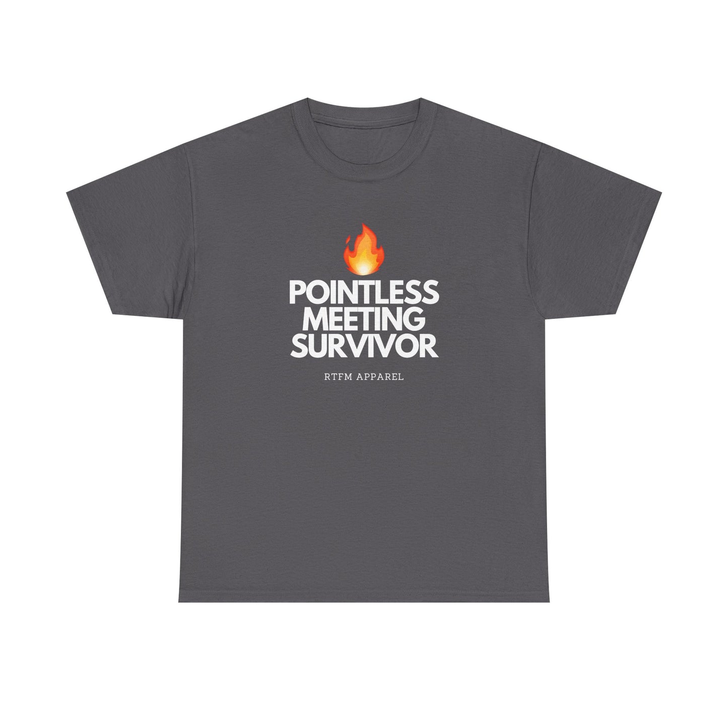 Pointless Meeting Survivor - RTFM, Sysadmin, IT Professional, Tech Humor, Funny Gift