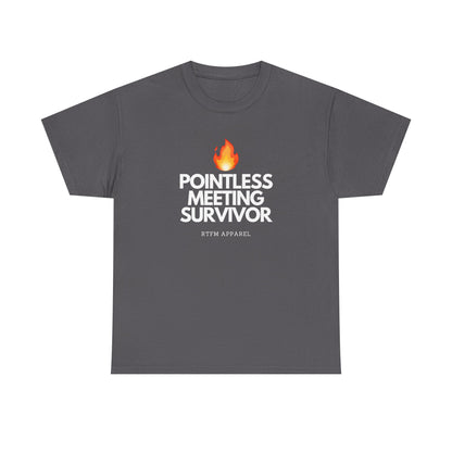 Pointless Meeting Survivor - RTFM, Sysadmin, IT Professional, Tech Humor, Funny Gift