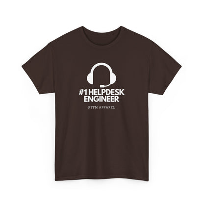 #1 Helpdesk Engineer Headset RTFM Apparel - Funny Tech, IT, Sysadmin