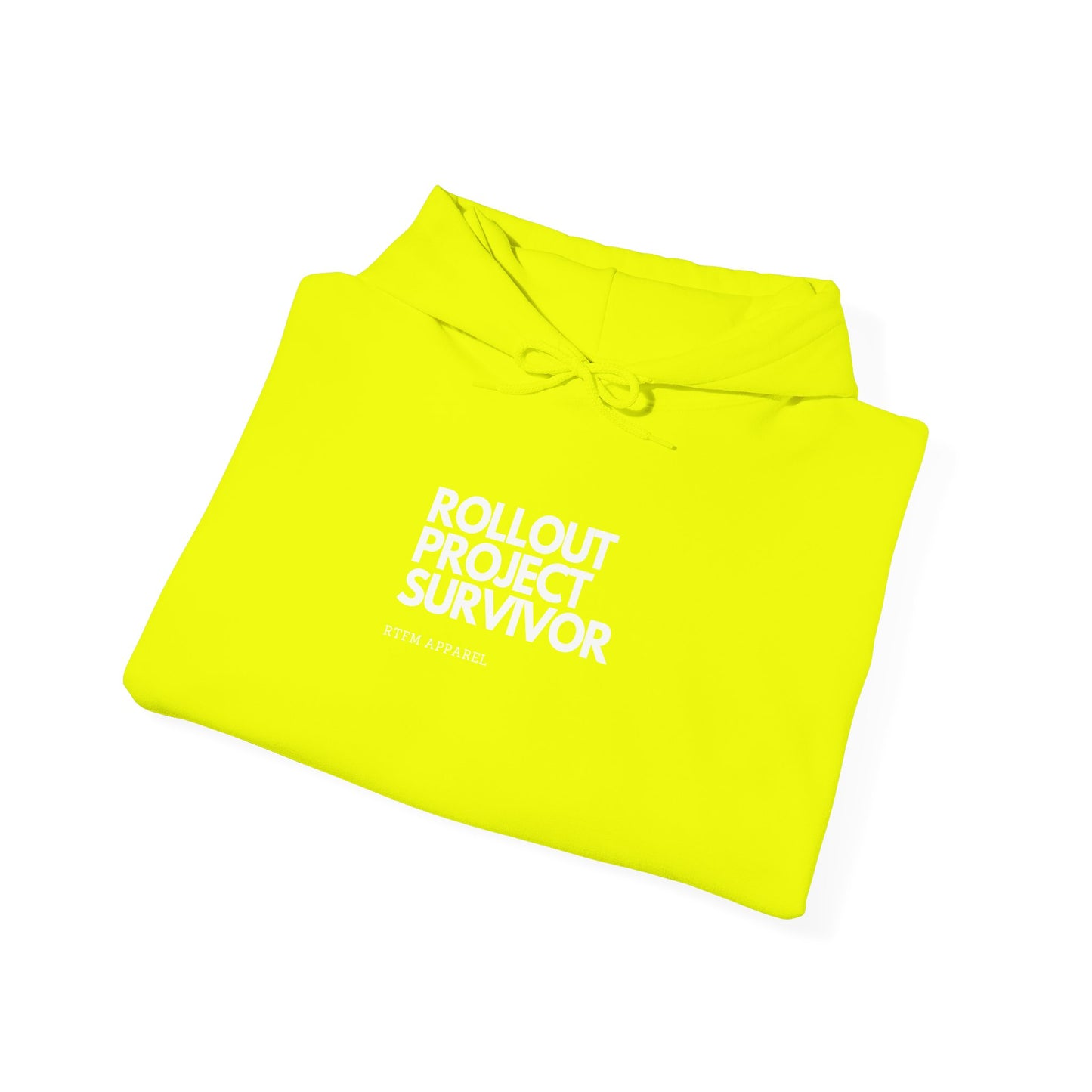 Rollout Project Survivor - Cozy RTFM Apparel Hoodie For Tech Enthusiasts