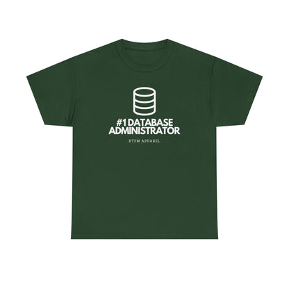#1 Database Administrator - DBA, RTFM Apparel, Funny Tech, IT, Sysadmin, Geek Humor