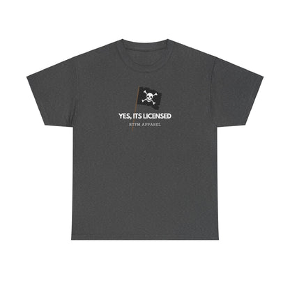Yes, It's Licensed - Sysadmin, Cybersecurity, RTFM Apparel, Tech Humour