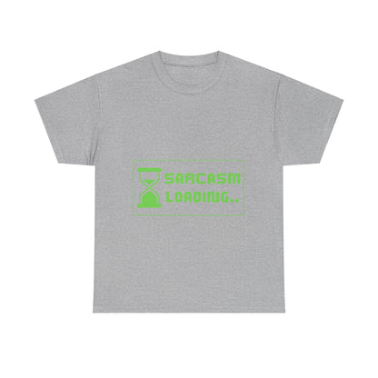 Sarcasm Loading - Tech Humor, IT Joke, Sysadmin, Developer, Funny Geek Tee