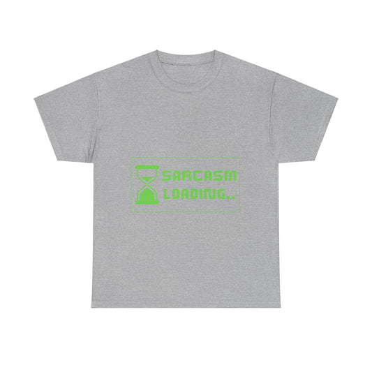 Sarcasm Loading - Tech Humor, IT Joke, Sysadmin, Developer, Funny Geek Tee