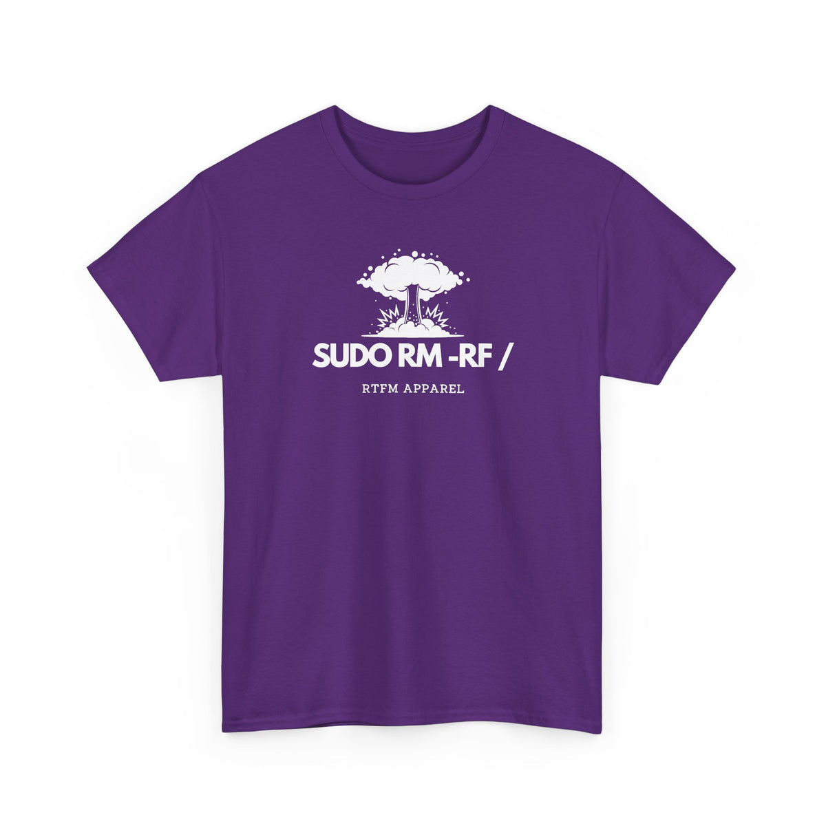 Sudo RM -RF / Explosion Fun — Sysadmin Tee
