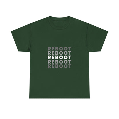 Reboot Reboot Reboot Funny IT Tech Geek T-Shirt