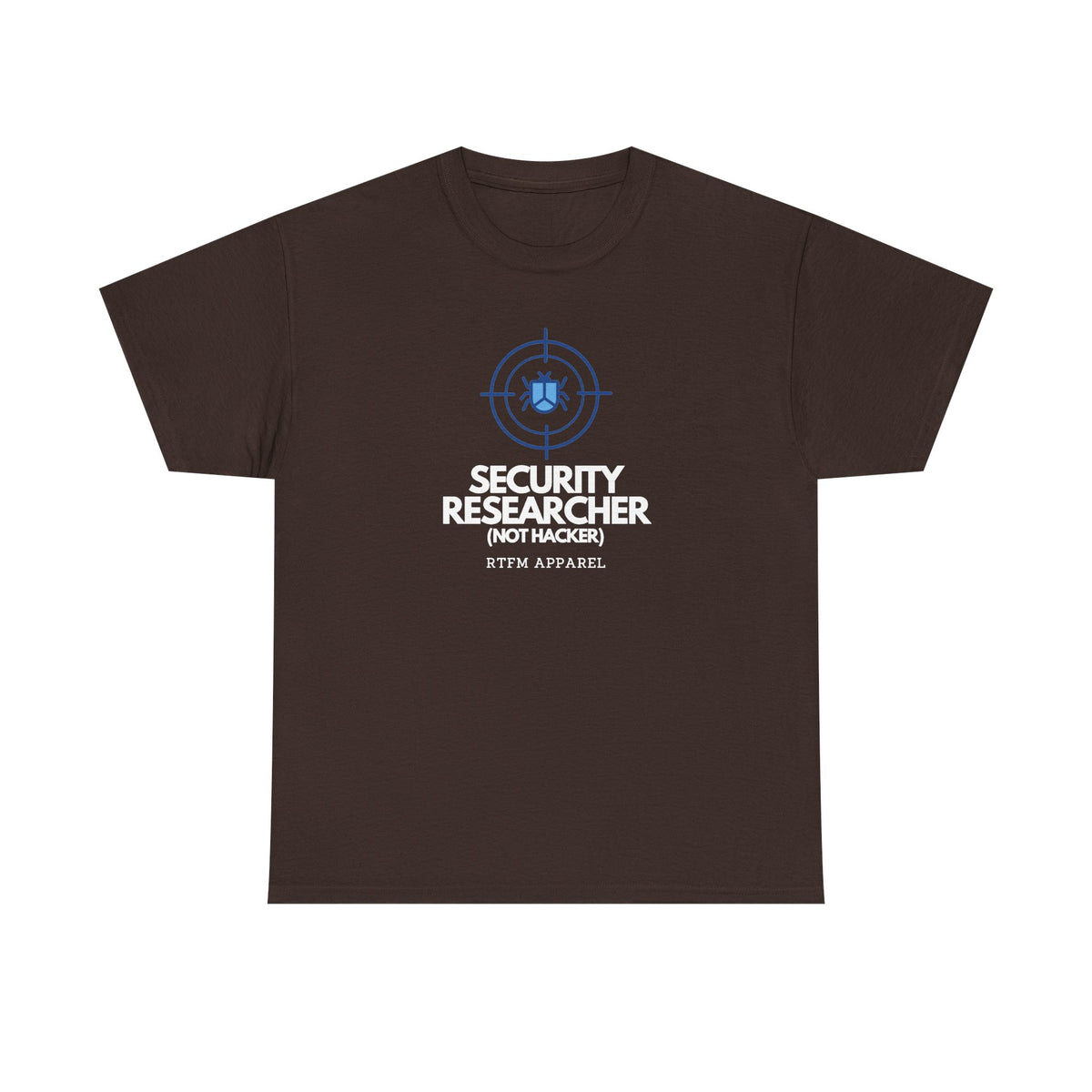 Security Researcher Not Hacker Bug — Cybersecurity Tee