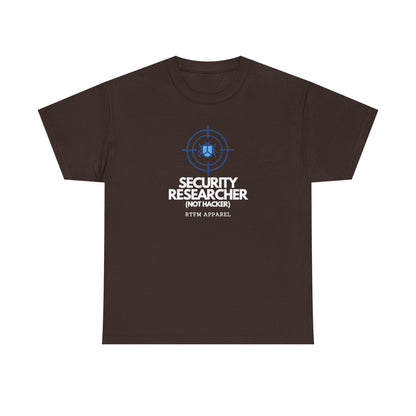 Security Researcher Not Hacker Bug — Cybersecurity Tee