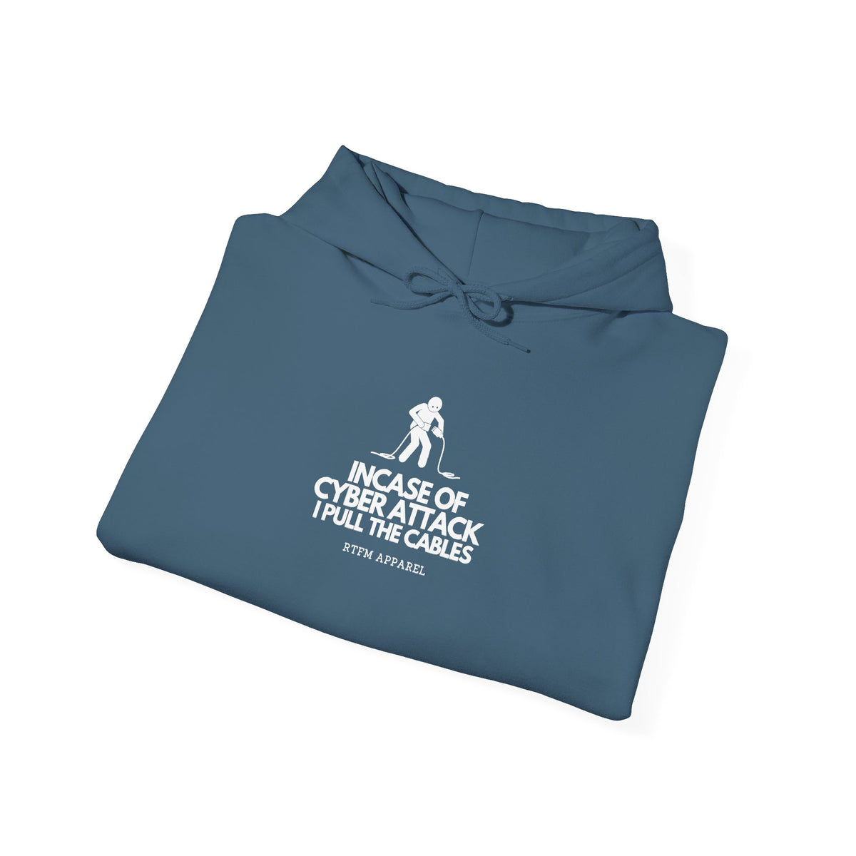 In Case Of Cyber Attack — Sysadmin Hoodie
