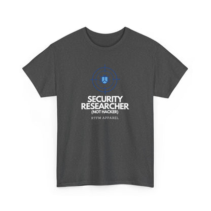 Security Researcher Not Hacker Bug RTFM Apparel Cybersecurity