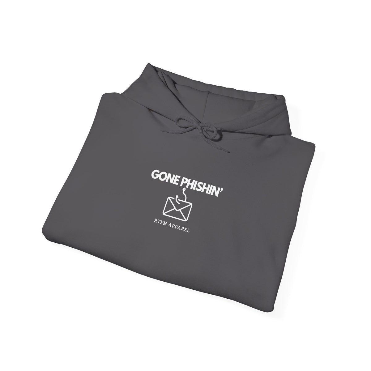 Gone Phishin' Cybersecurity Hoodie With Tech Humor — Hoodie