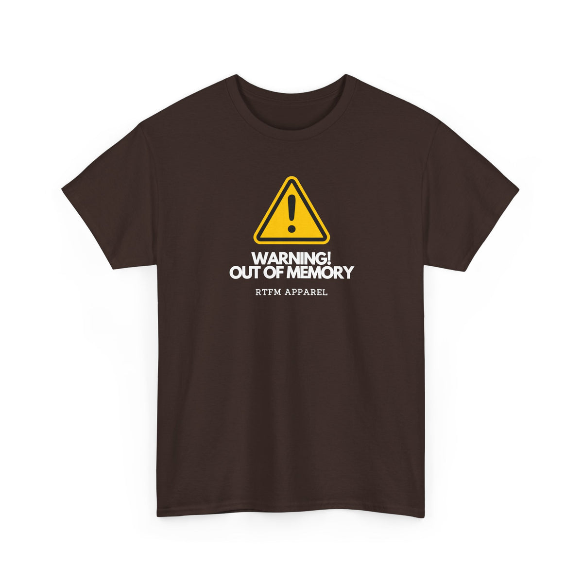 Warning! Out Of Memory — Tech Tee