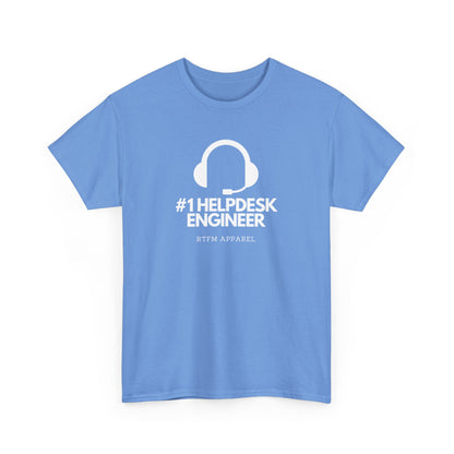 #1 Helpdesk Engineer Headset RTFM Apparel - Funny Tech, IT, Sysadmin