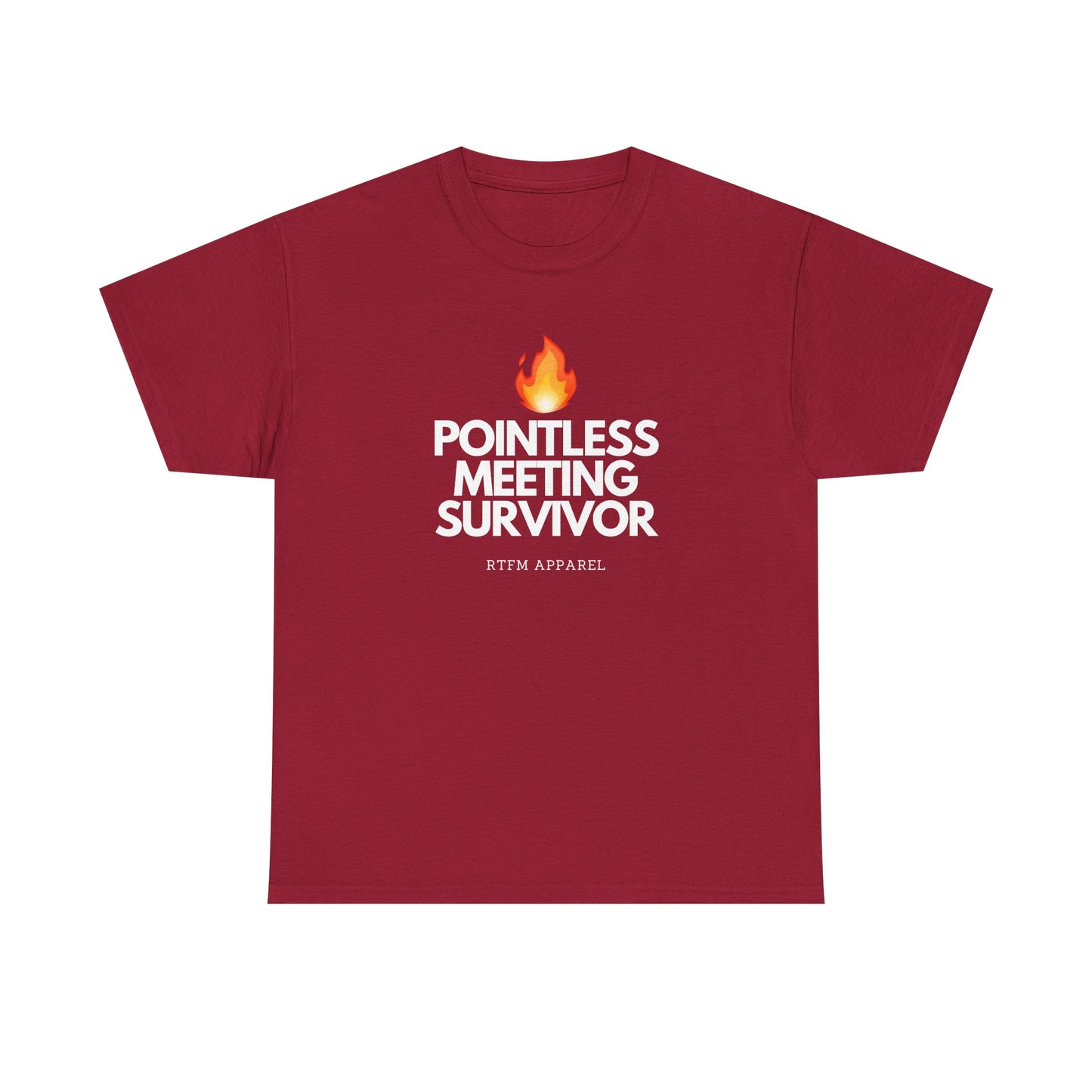 Pointless Meeting Survivor - RTFM, Sysadmin, IT Professional, Tech Humor, Funny Gift