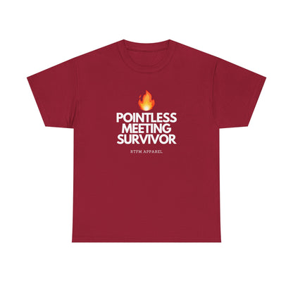 Pointless Meeting Survivor - RTFM, Sysadmin, IT Professional, Tech Humor, Funny Gift