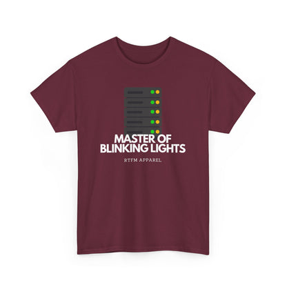 Master Of Blinking Lights - Sysadmin, IT, DevOps, Server Rack Funny