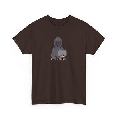 RTFM Apparel Hacker Hoodie Graphic - Tech, IT, Cyber Security Humor Shirt