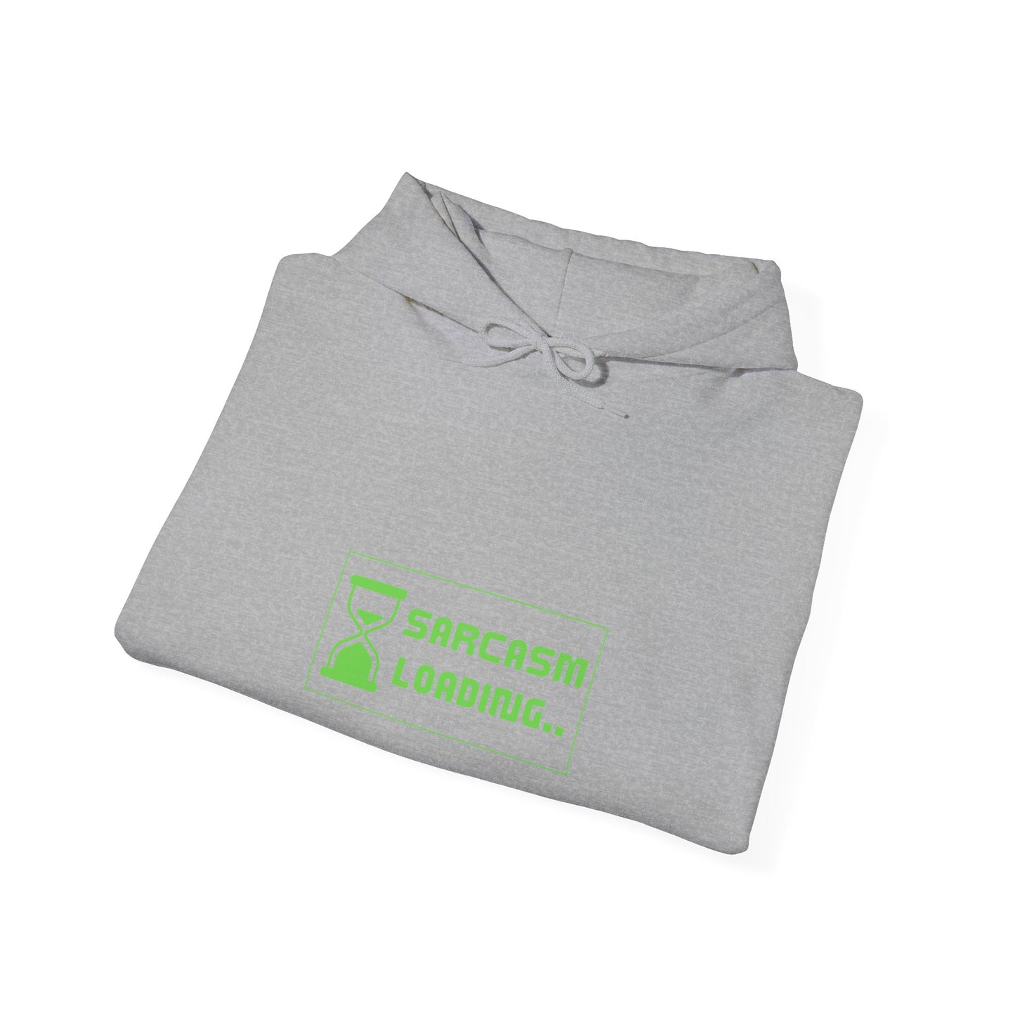 Sarcasm Loading Hoodie - IT Geek Humor, Tech Lover Gift, Funny Sysadmin Apparel