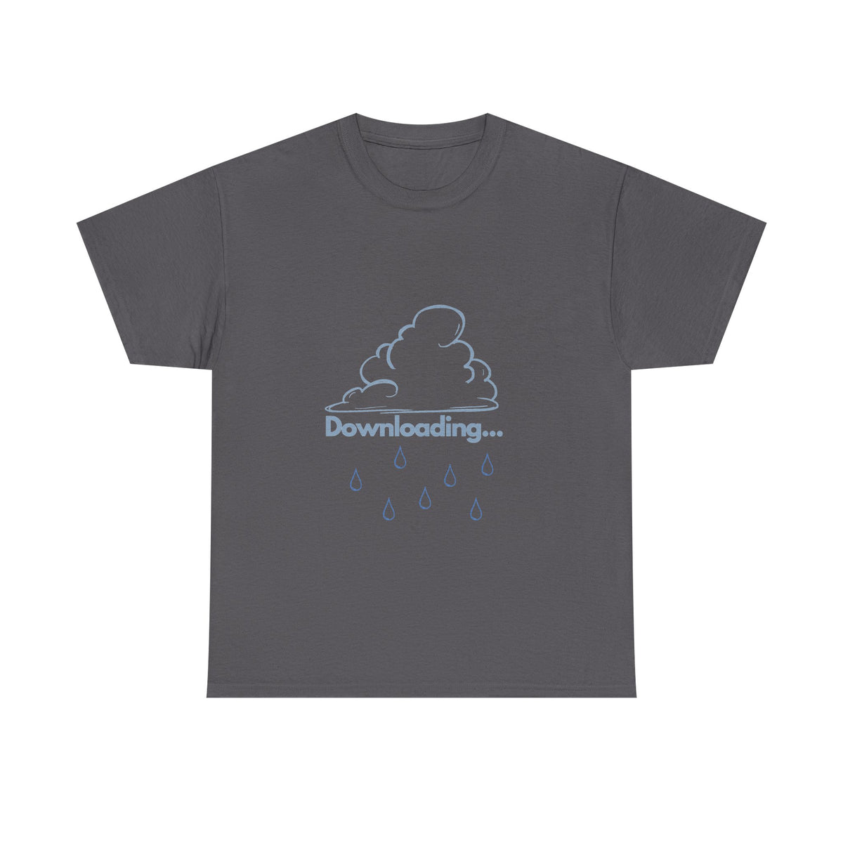 Downloading Cloud Raindrops — Tee