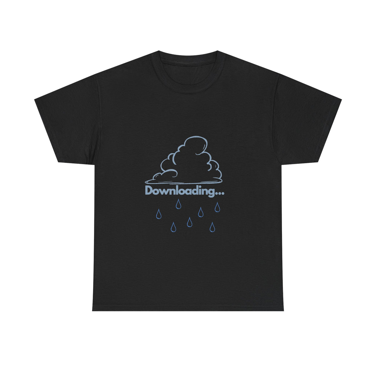 Downloading Cloud Raindrops — Tee
